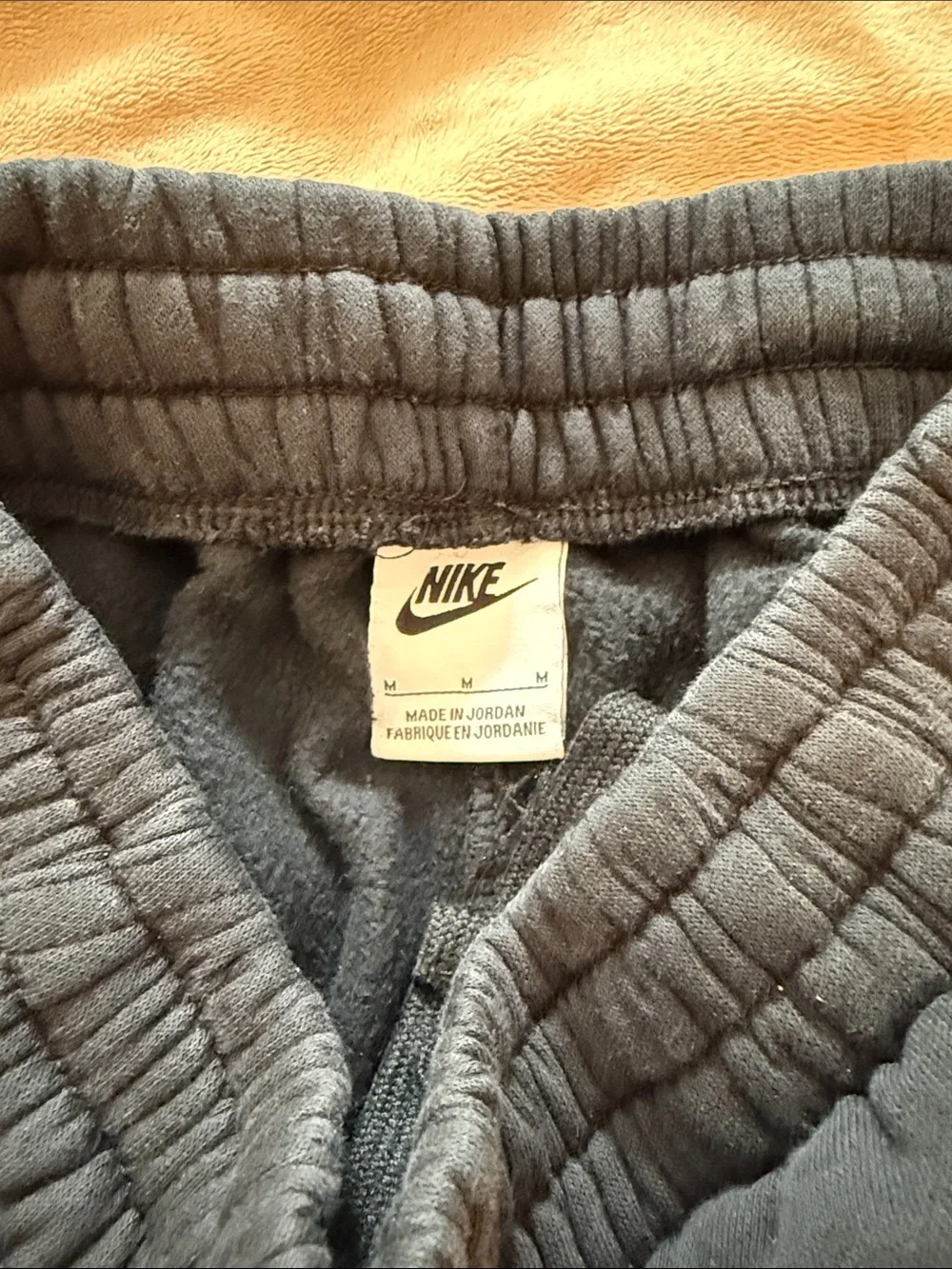 Nike Black Kids Fleece Joggers - M